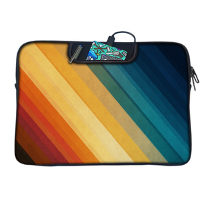 Vintage Rainbow | Laptop Sleeve with Concealable Handles fits Up to 15.6" Laptop / All MacBook Models