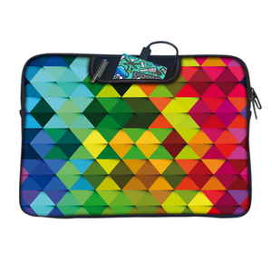 Colourful Kites | Laptop Sleeve with Concealable Handles fits Up to 15.6" Laptop / All MacBook Models
