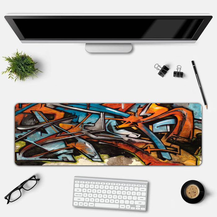 Graffiti Touch Desk Mat