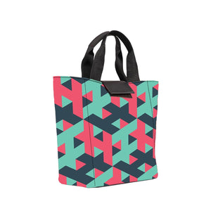 Step Maze - Lunch Bag Canvas Print
