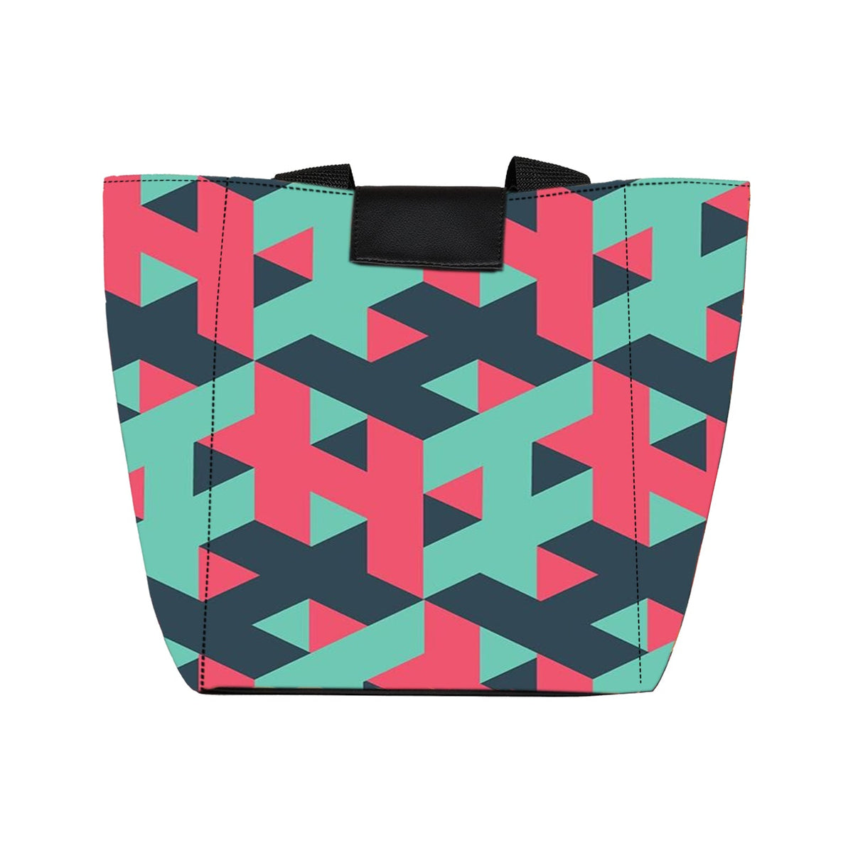 Step Maze Lunch Bag Canvas Print Theskinmantra