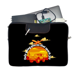 ADVENTURE Laptop Sleeve with Concealable Handles fits Up to 15.6" Laptop / MacBook 16 inches