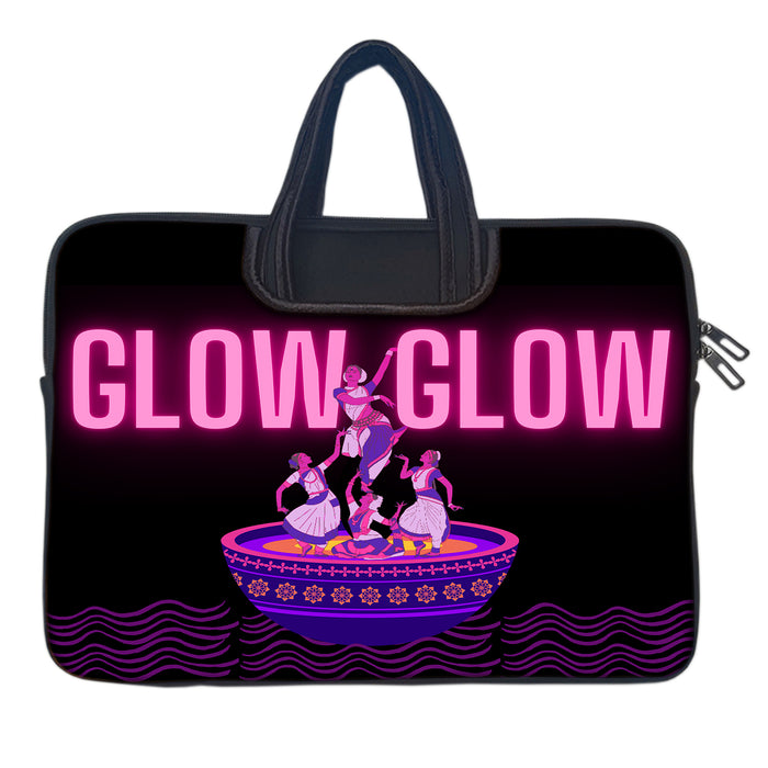 GLOW GLOW Laptop Sleeve with Concealable Handles fits Up to 15.6" Laptop / MacBook 16 inches
