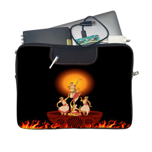 CLASSICAL DANCE Laptop Sleeve with Concealable Handles fits Up to 15.6" Laptop / MacBook 16 inches