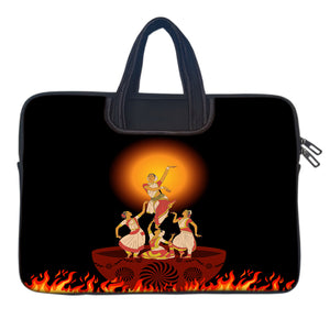 CLASSICAL DANCE Laptop Sleeve with Concealable Handles fits Up to 15.6" Laptop / MacBook 16 inches