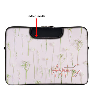 Patel Bloom | DFY Laptop Sleeve with Concealable Handles fits Up to 15.6" Laptop / MacBook 16 inches