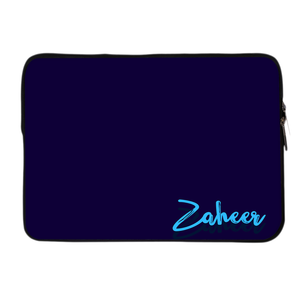 Navy Blues Chain Pouch Laptop Macbook Sleeve