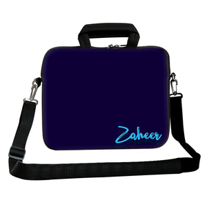 Navy Blues Chain Pouch Laptop Macbook Sleeve