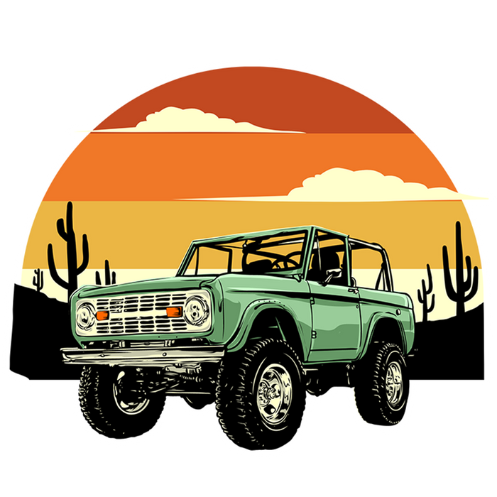 Desert Rider - Premium Vinyl Sticker