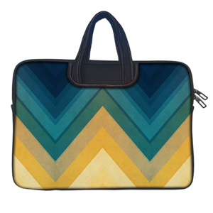 Retro Lines | Laptop Sleeve with Concealable Handles fits Up to 15.6" Laptop / All MacBook Models