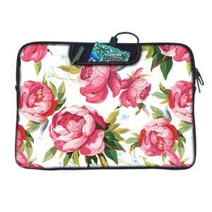 Red Roses | Laptop Sleeve with Concealable Handles fits Up to 15.6" Laptop / All MacBook Models