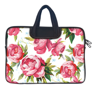 Red Roses | Laptop Sleeve with Concealable Handles fits Up to 15.6" Laptop / All MacBook Models