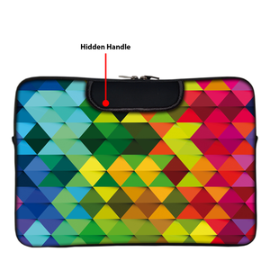 Colourful Kites | Laptop Sleeve with Concealable Handles fits Up to 15.6" Laptop / All MacBook Models