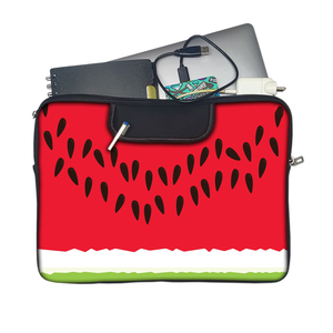 Watermelon | Laptop Sleeve with Concealable Handles fits Up to 15.6" Laptop / MacBook 16 inches