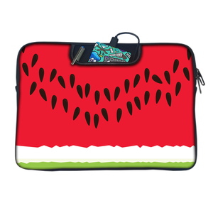 Watermelon | Laptop Sleeve with Concealable Handles fits Up to 15.6" Laptop / MacBook 16 inches