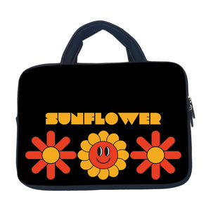 SUNFLOWER CHAIN POUCH LAPTOP SLEEVE COVER CASE