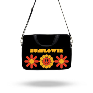 SUNFLOWER CHAIN POUCH LAPTOP SLEEVE COVER CASE