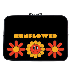 SUNFLOWER CHAIN POUCH LAPTOP SLEEVE COVER CASE