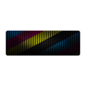 Colorful Dots Desk Mat