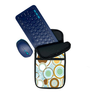 Geometric Circle | Keyboard and Mouse Sleeve for wireless Keyboard & Mouse