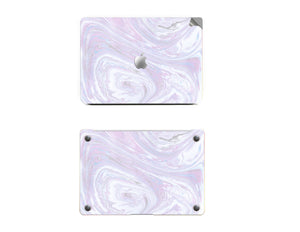 Marble Mesh 3 Macbook Skin Decal