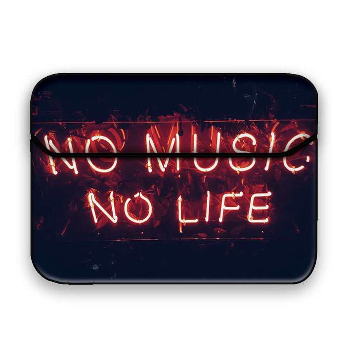 No Music No Life iPad Sleeve