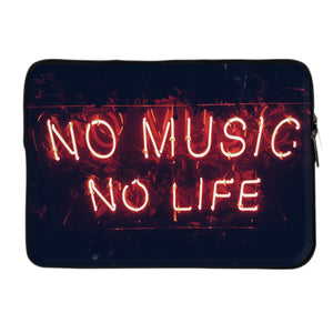No Music No Life iPad Sleeve