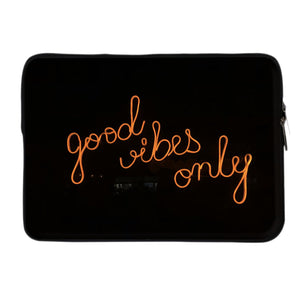 Good Vibes Only iPad Sleeve