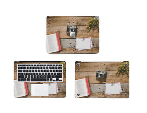Subject is the Camera Macbook Skin Decal