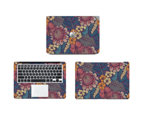 FLORAL POP ART Macbook Skin Decal