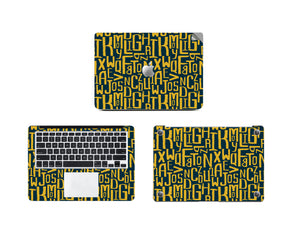 ALL THE WORDS IN THE WORLD Macbook Skin Decal