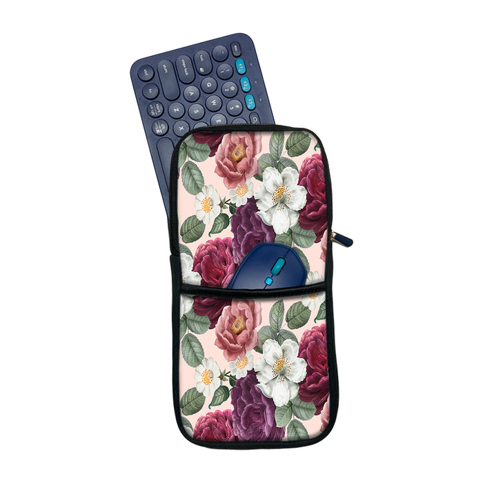 Floral Elegance | Keyboard and Mouse Sleeve for wireless Keyboard & Mouse