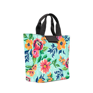 Floral Serene - Lunch Bag Canvas Print