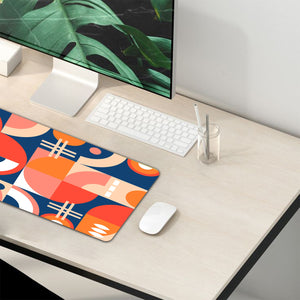 Mosaic Shapes Desk Mat