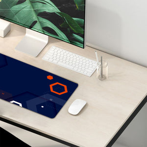 Gradiant Hexagon Desk Mat