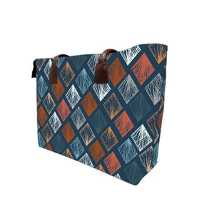 Abstract Strokes Executive Women's Tote bag