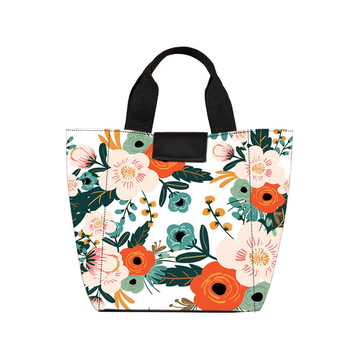 Floral Spring - Lunch Bag Canvas Print