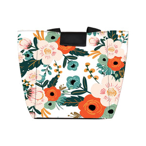 Floral Spring - Lunch Bag Canvas Print