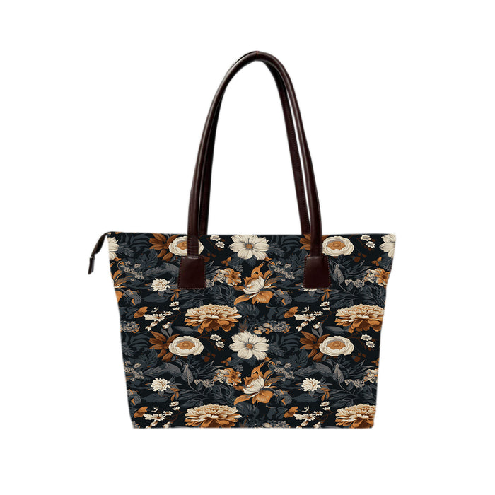 Floral Browns Executive Women's Tote bag