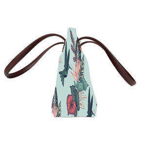 Spring Bird - Vegan Leather Tote Bag