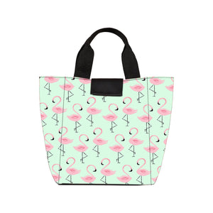 Disco Swan - Lunch Bag Canvas Print