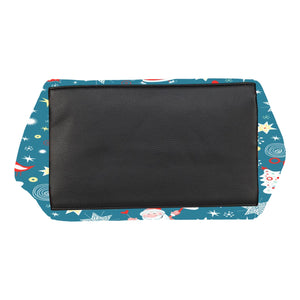 Starry Santa - Lunch Bag Canvas Print