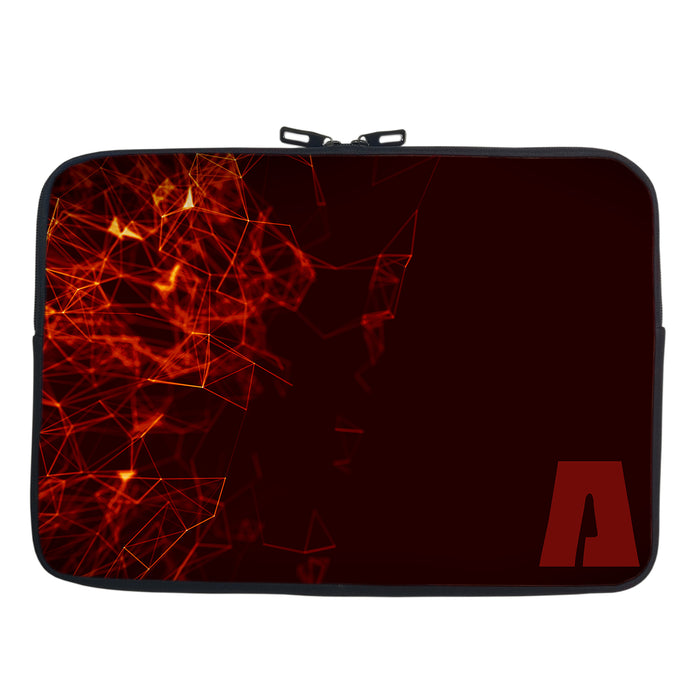 RED CRYSTAL EFFECT DFY Chain Pouch Laptop Macbook Sleeve