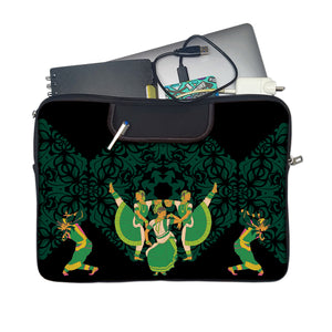 CLASSICAL DANCE 2 Laptop Sleeve with Concealable Handles fits Up to 15.6" Laptop / MacBook 16 inches