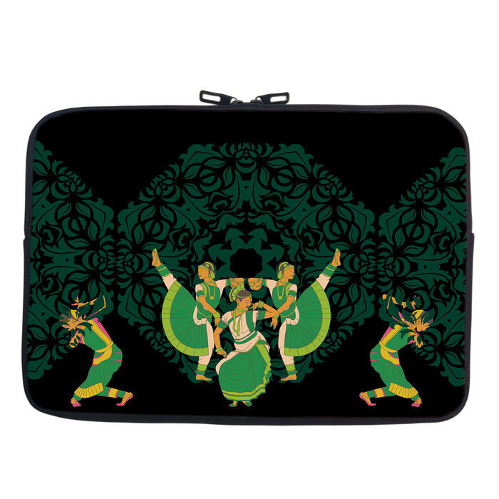 CLASSICAL DANCE 2 CHAIN POUCH LAPTOP SLEEVE COVER CASE