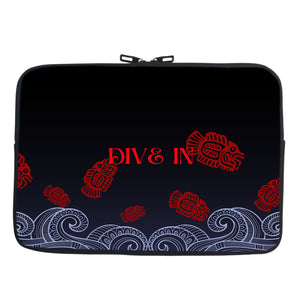 DIVE IN CHAIN POUCH LAPTOP SLEEVE COVER CASE