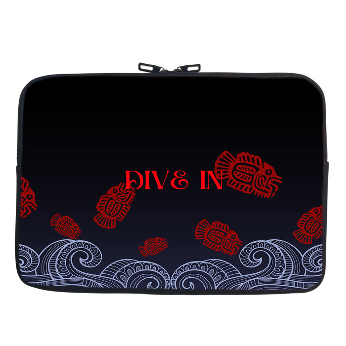 DIVE IN CHAIN POUCH LAPTOP SLEEVE COVER CASE