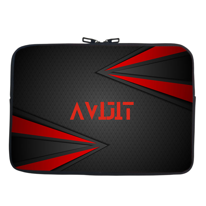 RED AND BLACK ARROW DFY Chain Pouch Laptop Macbook Sleeve