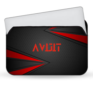 RED AND BLACK ARROW DFY Laptop Macbook Sleeve Bag FLAP