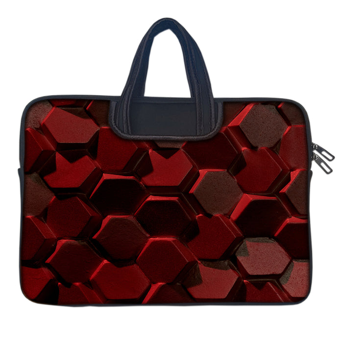 PATTERN CHAIN Laptop Sleeve with Concealable Handles fits Up to 15.6" Laptop / MacBook 16 inches